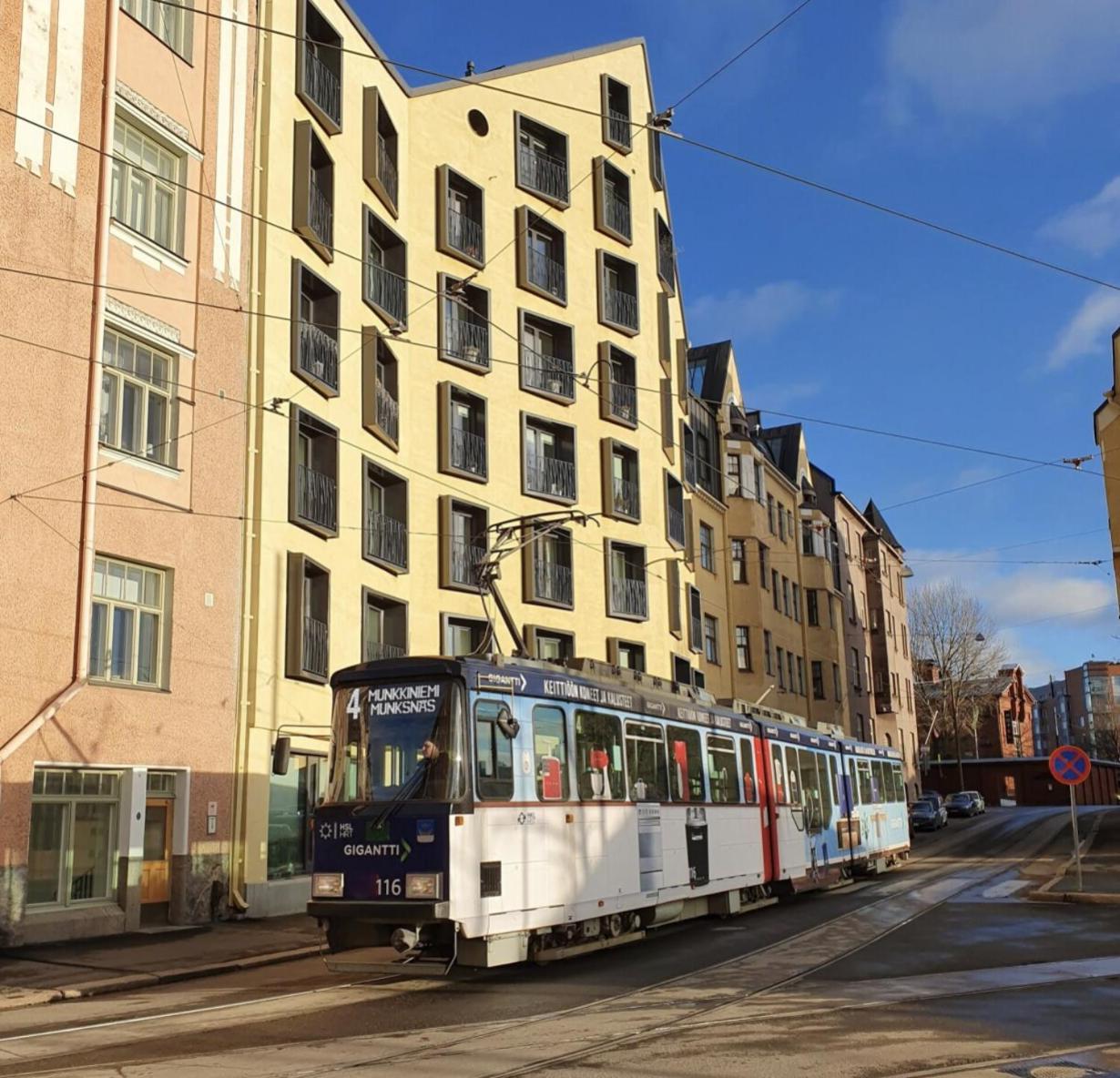 Hotel Indoor Camping Helsinki Exterior foto